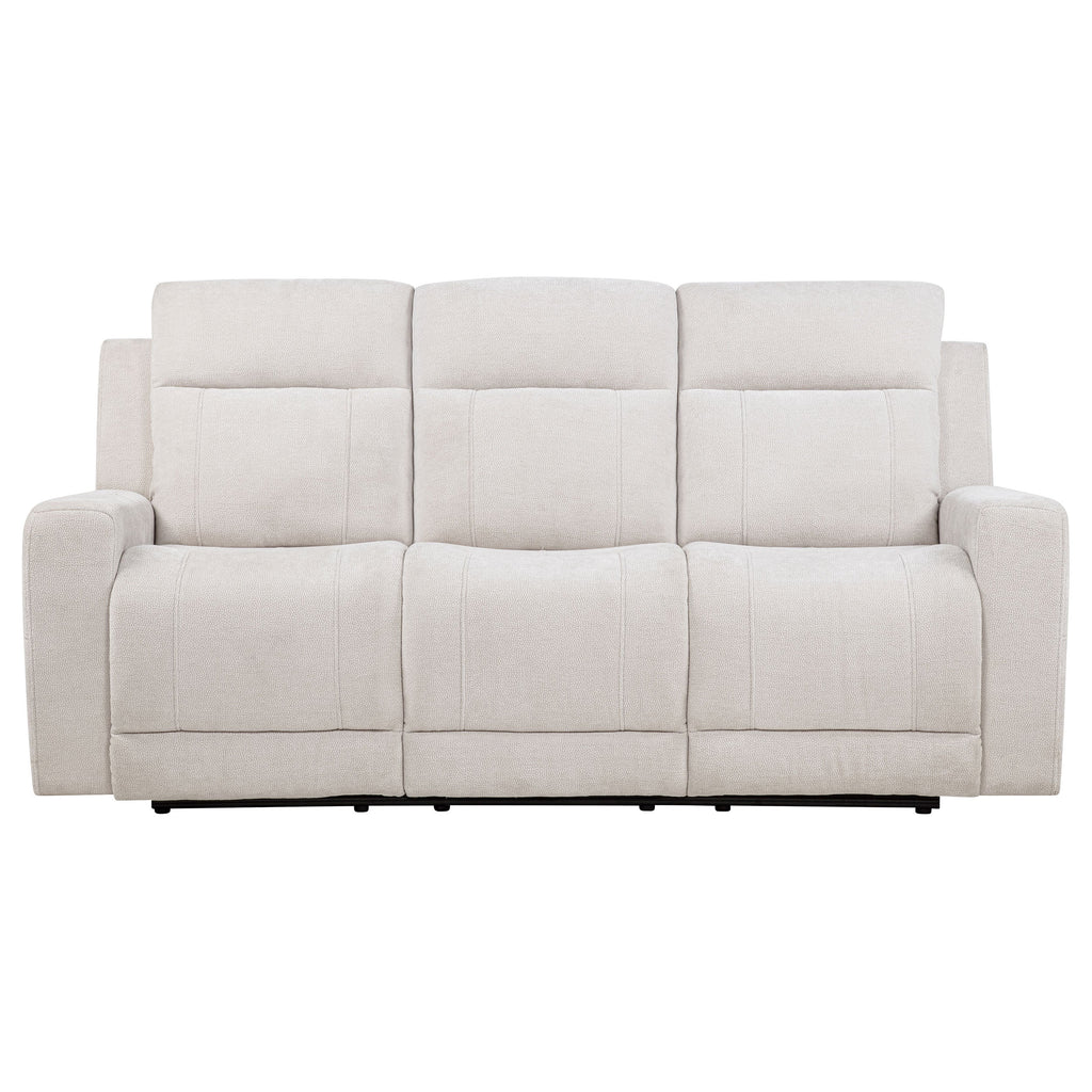Beige sofa on a white background